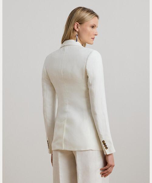 RALPH LAUREN テーラードジャケット 麻 リネン サイズ9 日本製 セール】 リネン ブレザー （テーラードジャケット）｜POLO