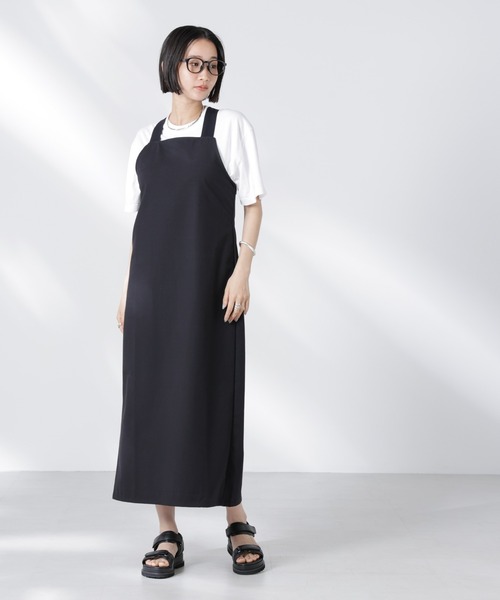RITA ROW(リタロウ)の「RITA ROW/OYSTER DRESS ブラック(ワンピース・レディース・ブラック・M)」の3枚目の写真