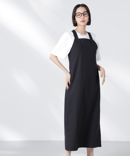 RITA ROW(リタロウ)の「RITA ROW/OYSTER DRESS ブラック(ワンピース・レディース・ブラック・M)」の2枚目の写真