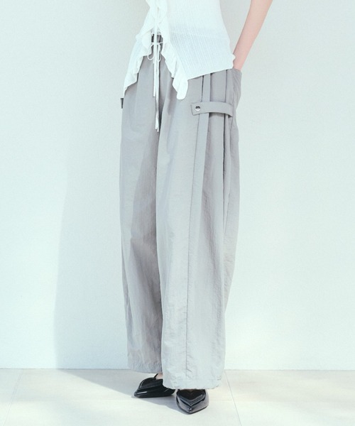 Heather(ヘザー)の「2WAYアソートワイドパンツ 496852(その他パンツ・レディース・ホワイト/ブラック/グレー・FREE)」の1枚目の写真