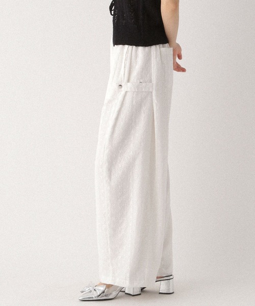 Heather(ヘザー)の「2WAYアソートワイドパンツ 496852(その他パンツ・レディース・ホワイト/ブラック/グレー・FREE)」の9枚目の写真