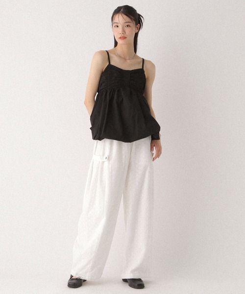 Heather(ヘザー)の「2WAYアソートワイドパンツ 496852(その他パンツ・レディース・ホワイト/ブラック/グレー・FREE)」の14枚目の写真