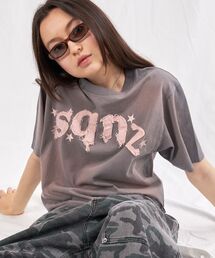 SEQUENZ(V[NGY)́ysqnziGXLYjzsqnz applique washed tee / TVc  N[lbN H tW(TVc/Jbg\[)