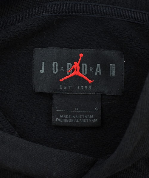AIR JORDAN（エアジョーダン）の「【USED】AIR JORDAN 総柄 パーカー（パーカー・メンズ・ブラック・LARGE）」の5枚目の写真