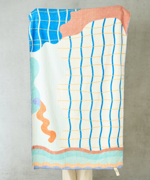 BIRTHDAY BAR(バースデイバー)の「【SAHIR サヒール】Flannel blanket ブランケット(ブランケット・レディース・パープル/オレンジ/ブラウン・0)」の4枚目の写真