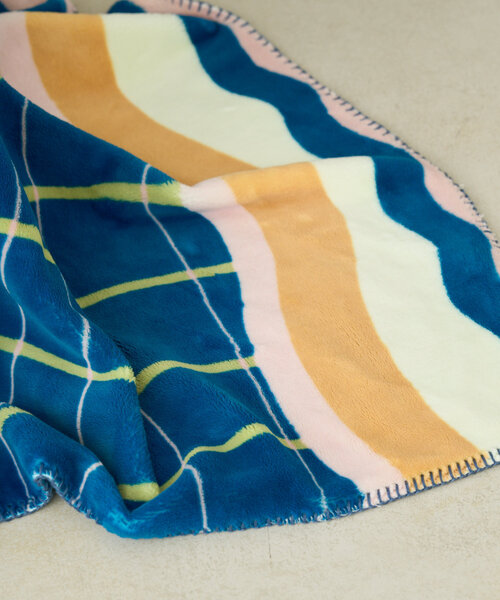 BIRTHDAY BAR(バースデイバー)の「【SAHIR サヒール】Flannel blanket ブランケット(ブランケット・レディース・パープル/オレンジ/ブラウン・0)」の18枚目の写真