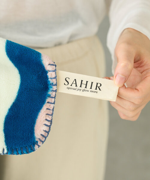 BIRTHDAY BAR(バースデイバー)の「【SAHIR サヒール】Flannel blanket ブランケット(ブランケット・レディース・パープル/オレンジ/ブラウン・0)」の20枚目の写真