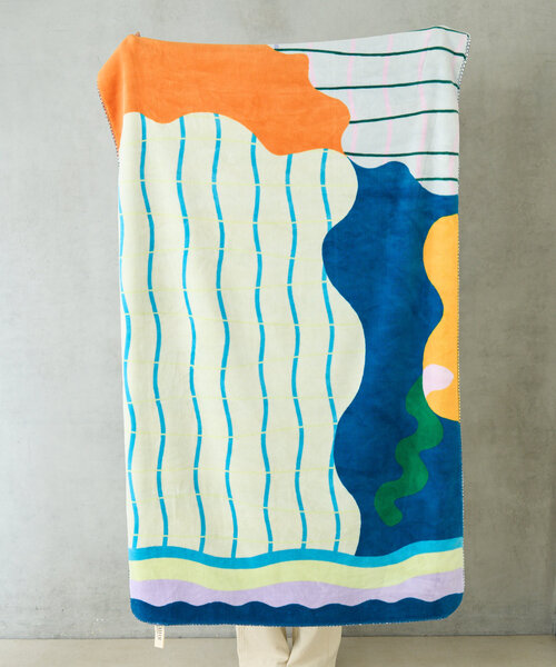 SAHIR サヒール】Flannel blanket ブランケット（ブランケット