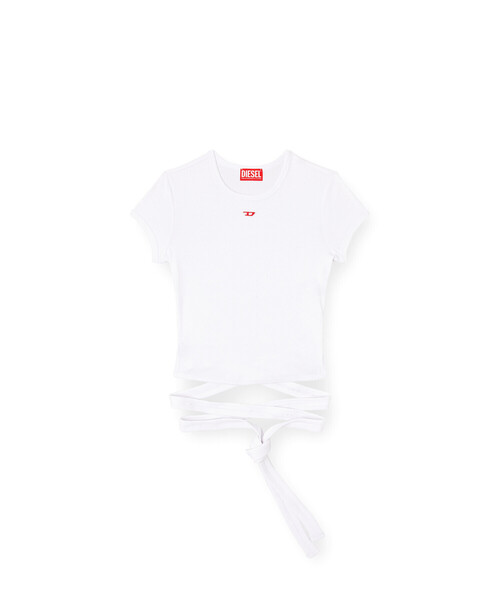 Diesel T-Bunny-Tail-R1 Tシャツ Diesel T-Bunny-Tail-R1 T-shirt | Black | FARFETCH