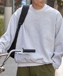 LOS ANGELES APPAREL | Los Angels Apparel/ロサンゼルスアパレル 14oz L/S HEAVY FLEECE PO CREW クルーネックスウェット スウエット トレーナー(スウェット)