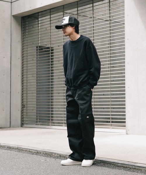 LOS ANGELES APPAREL（ロサンゼルスアパレル）の「Los Angels Apparel/ロサンゼルスアパレル 14oz L/S HEAVY FLEECE PO CREW クルーネックスウェット スウエット トレーナー（スウェット・メンズ・ホワイト/ネイビー/ブラック/アッシュグレー・XS/S/M/L/XL/XXL）」の5枚目の写真