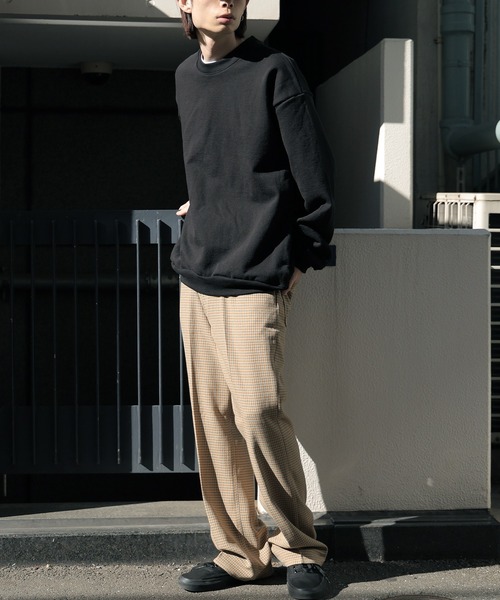 LOS ANGELES APPAREL（ロサンゼルスアパレル）の「Los Angels Apparel/ロサンゼルスアパレル 14oz L/S HEAVY FLEECE PO CREW クルーネックスウェット スウエット トレーナー（スウェット・メンズ・ホワイト/ネイビー/ブラック/アッシュグレー・XS/S/M/L/XL/XXL）」の7枚目の写真