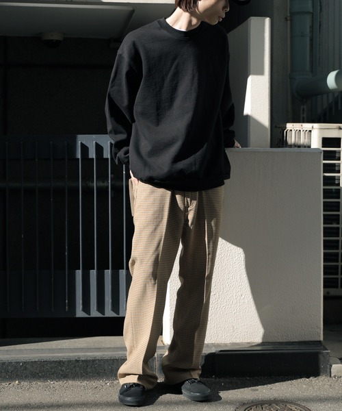 LOS ANGELES APPAREL（ロサンゼルスアパレル）の「Los Angels Apparel/ロサンゼルスアパレル 14oz L/S HEAVY FLEECE PO CREW クルーネックスウェット スウエット トレーナー（スウェット・メンズ・ホワイト/ネイビー/ブラック/アッシュグレー・XS/S/M/L/XL/XXL）」の8枚目の写真