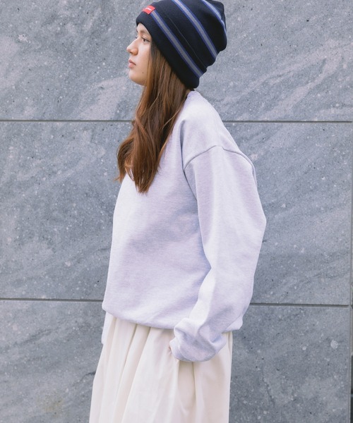 LOS ANGELES APPAREL（ロサンゼルスアパレル）の「Los Angels Apparel/ロサンゼルスアパレル 14oz L/S HEAVY FLEECE PO CREW クルーネックスウェット スウエット トレーナー（スウェット・メンズ・ホワイト/ネイビー/ブラック/アッシュグレー・XS/S/M/L/XL/XXL）」の11枚目の写真