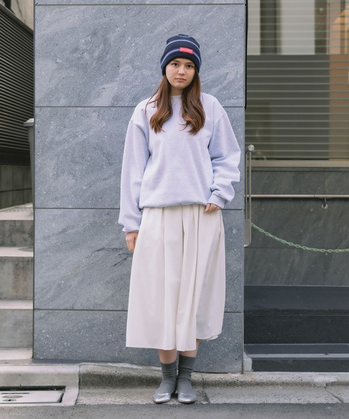 LOS ANGELES APPAREL（ロサンゼルスアパレル）の「Los Angels Apparel/ロサンゼルスアパレル 14oz L/S HEAVY FLEECE PO CREW クルーネックスウェット スウエット トレーナー（スウェット・メンズ・ホワイト/ネイビー/ブラック/アッシュグレー・XS/S/M/L/XL/XXL）」の12枚目の写真