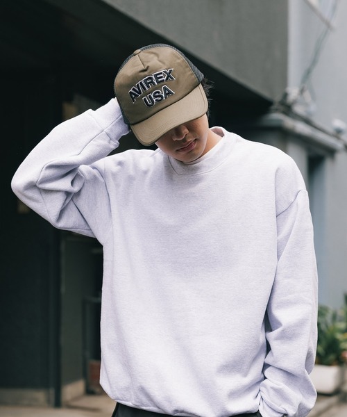 LOS ANGELES APPAREL（ロサンゼルスアパレル）の「Los Angels Apparel/ロサンゼルスアパレル 14oz L/S HEAVY FLEECE PO CREW クルーネックスウェット スウエット トレーナー（スウェット・メンズ・ホワイト/ネイビー/ブラック/アッシュグレー・XS/S/M/L/XL/XXL）」の14枚目の写真
