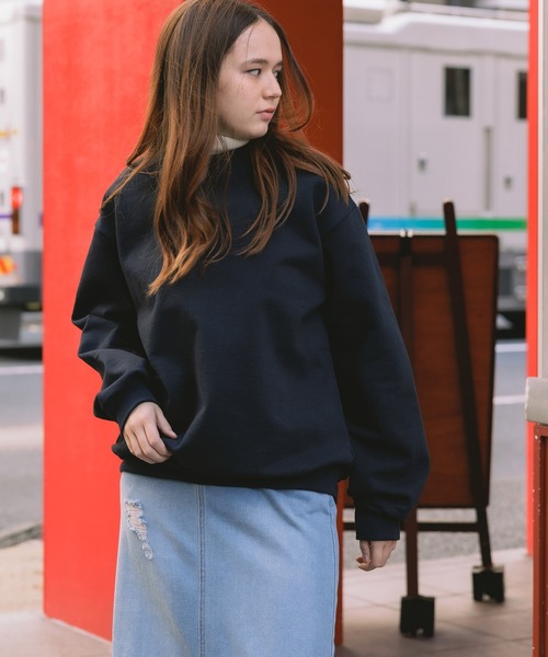 LOS ANGELES APPAREL（ロサンゼルスアパレル）の「Los Angels Apparel/ロサンゼルスアパレル 14oz L/S HEAVY FLEECE PO CREW クルーネックスウェット スウエット トレーナー（スウェット・メンズ・ホワイト/ネイビー/ブラック/アッシュグレー・XS/S/M/L/XL/XXL）」の20枚目の写真