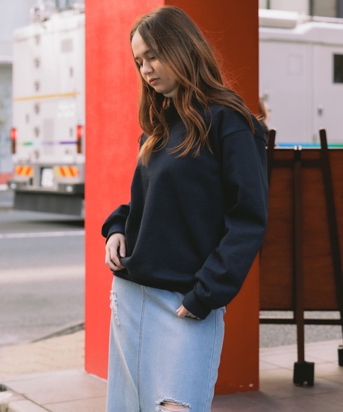 LOS ANGELES APPAREL（ロサンゼルスアパレル）の「Los Angels Apparel/ロサンゼルスアパレル 14oz L/S HEAVY FLEECE PO CREW クルーネックスウェット スウエット トレーナー（スウェット・メンズ・ホワイト/ネイビー/ブラック/アッシュグレー・XS/S/M/L/XL/XXL）」の21枚目の写真