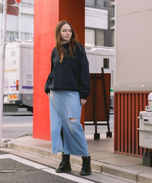 LOS ANGELES APPAREL（ロサンゼルスアパレル）の「Los Angels Apparel/ロサンゼルスアパレル 14oz L/S HEAVY FLEECE PO CREW クルーネックスウェット スウエット トレーナー（スウェット・メンズ・ホワイト/ネイビー/ブラック/アッシュグレー・XS/S/M/L/XL/XXL）」の22枚目の写真