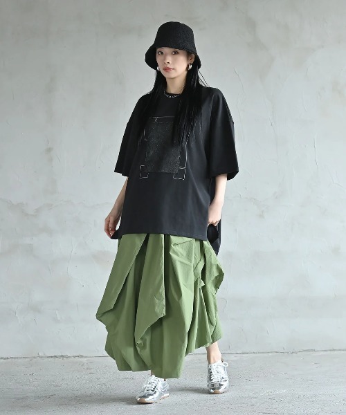 フローイングスカートパンツ（その他パンツ）｜funda mine