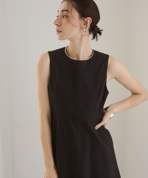 ANGIE（アンジー）の「バックオープンノースリーブワンピース（ワンピース・レディース・ブラック/ダークブラウン・FREE）」の15枚目の写真