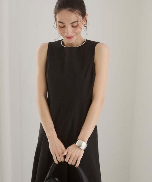 ANGIE（アンジー）の「バックオープンノースリーブワンピース（ワンピース・レディース・ブラック/ダークブラウン・FREE）」の16枚目の写真