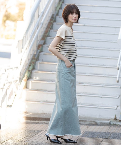 tageechita ダークデニム タイトスカート Mサイズ tageechita ダークデニム タイトスカート Mサイズ スカート