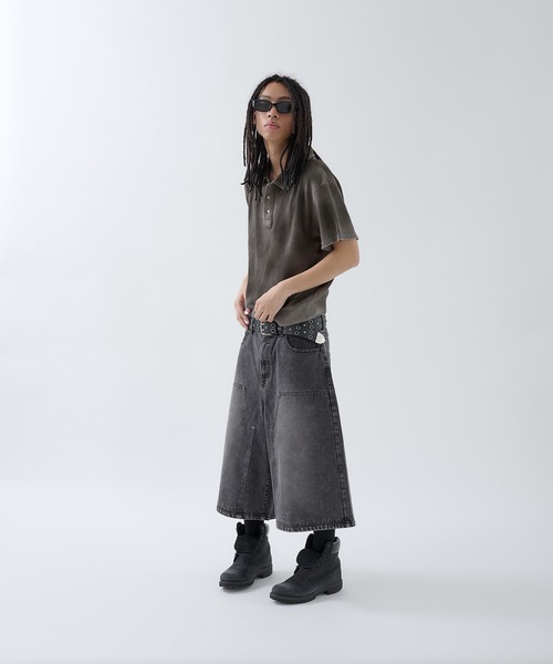 ANDER HUNK（アンダーハンク）の「Washed Double-knee Baggy