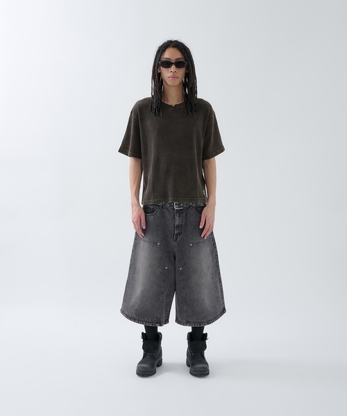 ANDER HUNK（アンダーハンク）の「Washed Double-knee Baggy
