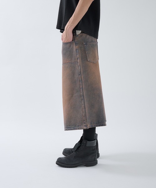 ANDER HUNK（アンダーハンク）の「Washed Double-knee Baggy