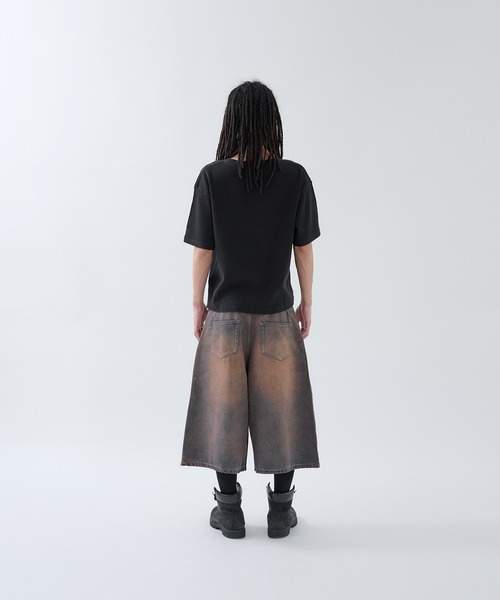 日本製 68&BROTHERS W32 ダブルニー バギーデニムショートパンツ ショートパンツ - DAIGO'S ONLINE SHOP