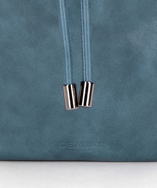 HIDEAWAYS NICOLE(ハイダウェイニコル)の「ティアドロップ2WAYミニショルダーバッグ(ショルダーバッグ・メンズ・ライトベージュ/ブラック/ブルー・FREE)」の20枚目の写真