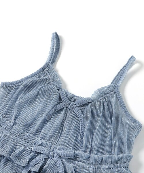 algy（アルジー）の「リボンチュールキャミセット（Tシャツ/カットソー・キッズ・グレー/サックスブルー/ブラック・SMALL/MEDIUM/X-SMALL/XX-SMALL）」の8枚目の写真