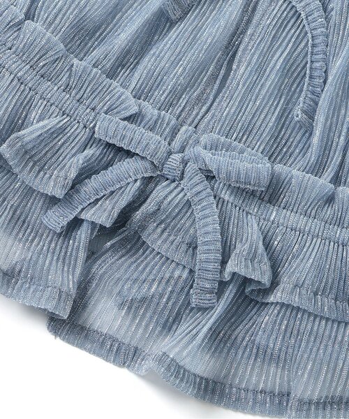 algy（アルジー）の「リボンチュールキャミセット（Tシャツ/カットソー・キッズ・グレー/サックスブルー/ブラック・SMALL/MEDIUM/X-SMALL/XX-SMALL）」の9枚目の写真