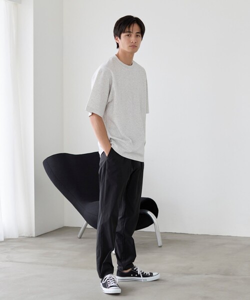 coen（コーエン）の「ハイカーテックライトウェイトテーパードパンツ【洗濯機洗い可・２WAYストレッチ・防シワ】（その他パンツ・メンズ・ブラック/ダークグレー/ブラウン・S/M/L/XL）」の5枚目の写真