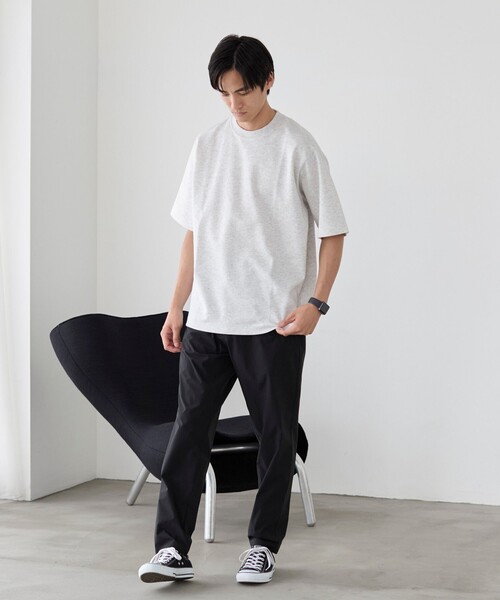 coen（コーエン）の「ハイカーテックライトウェイトテーパードパンツ【洗濯機洗い可・２WAYストレッチ・防シワ】（その他パンツ・メンズ・ブラック/ダークグレー/ブラウン・S/M/L/XL）」の7枚目の写真