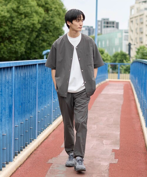 coen（コーエン）の「ハイカーテックライトウェイトテーパードパンツ【洗濯機洗い可・２WAYストレッチ・防シワ】（その他パンツ・メンズ・ブラック/ダークグレー/ブラウン・S/M/L/XL）」の9枚目の写真