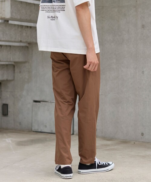 coen（コーエン）の「ハイカーテックライトウェイトテーパードパンツ【洗濯機洗い可・２WAYストレッチ・防シワ】（その他パンツ・メンズ・ブラック/ダークグレー/ブラウン・S/M/L/XL）」の14枚目の写真