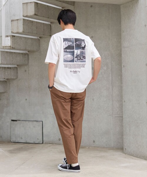 coen（コーエン）の「ハイカーテックライトウェイトテーパードパンツ【洗濯機洗い可・２WAYストレッチ・防シワ】（その他パンツ・メンズ・ブラック/ダークグレー/ブラウン・S/M/L/XL）」の15枚目の写真