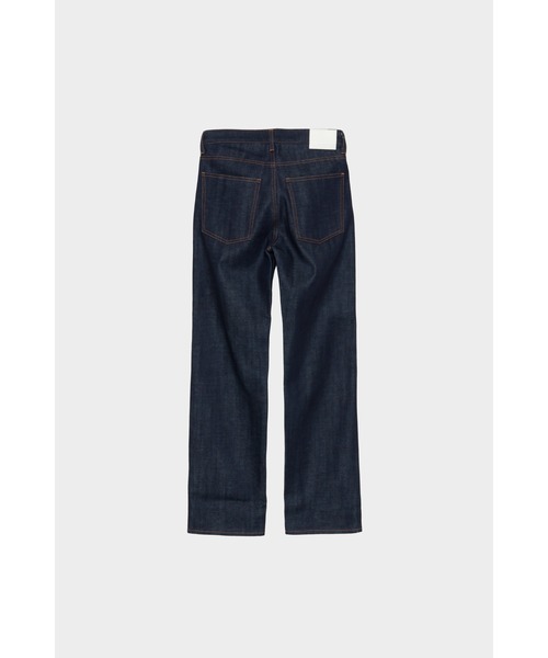 CINOH（チノ）の「WIDE STRAIGHT(RIDIT)（デニムパンツ・レディース・インディゴブルー・24）」の5枚目の写真