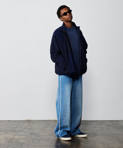 BEAMS（ビームス）の「フリンジ バギーデニム（その他パンツ・メンズ・ブラック/ブルー・S/M/L/XL）」の16枚目の写真
