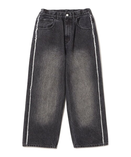 BEAMS（ビームス）の「フリンジ バギーデニム（その他パンツ・メンズ・ブラック/ブルー・S/M/L/XL）」の12枚目の写真