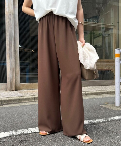セール】ミニマルリラックスイージーパンツ（その他パンツ）｜fredy