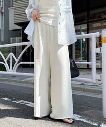 fredy emue | ミニマルリラックスイージーパンツ(その他パンツ)