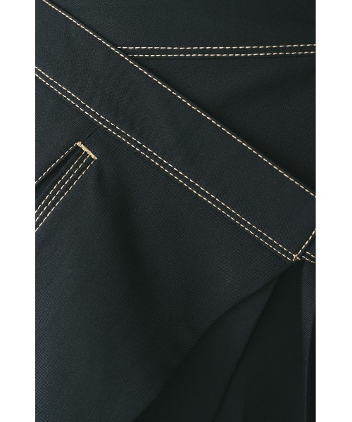 スタイルミキサー　ステッチラインラップパンツ　ネイビーSサイズ ステッチラインラップパンツ（スラックス）｜STYLEMIXER