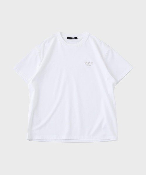 TATRAS(タトラス)の「【TATRAS/タトラス】NUNKI ヌンキ Tシャツ(Tシャツ/カットソー・メンズ・ホワイト/ブラック・3/2)」の1枚目の写真