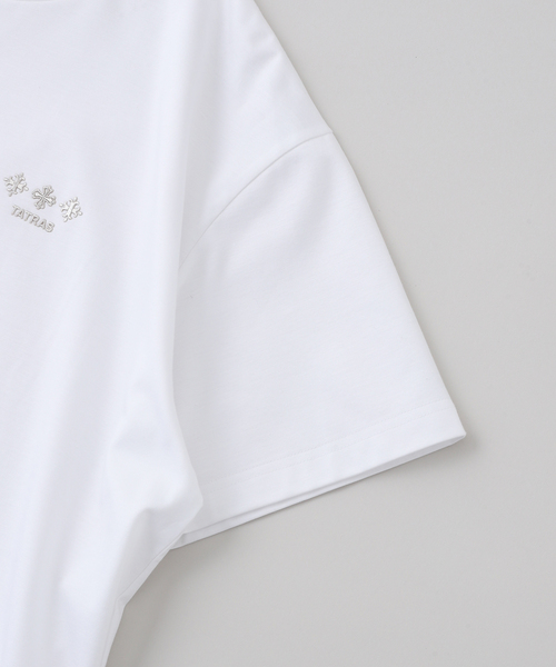 TATRAS(タトラス)の「【TATRAS/タトラス】NUNKI ヌンキ Tシャツ(Tシャツ/カットソー・メンズ・ホワイト/ブラック・3/2)」の7枚目の写真