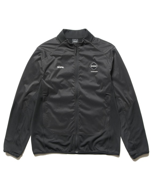 F.C.Real Bristol（エフシーレアルブリストル）の「GRID FLEECE HYBRID BLOUSON（ブルゾン・メンズ・ベージュ/ブラック・SMALL/MEDIUM/LARGE/X-LARGE/XX-LARGE）」の2枚目の写真