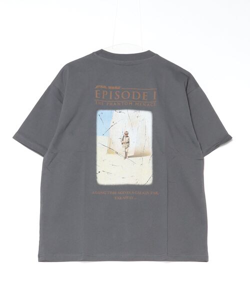 STAR WARS（スターウォーズ）の「『STAR WARS/スターウォーズ』STAR WARS ピグメント風半袖TEE（Tシャツ/カットソー・レディース・ブラック系2/ブラック系1・LL/L/M）」の4枚目の写真