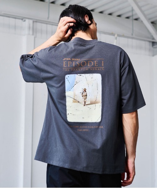 STAR WARS（スターウォーズ）の「『STAR WARS/スターウォーズ』STAR WARS ピグメント風半袖TEE（Tシャツ/カットソー・レディース・ブラック系2/ブラック系1・LL/L/M）」の17枚目の写真